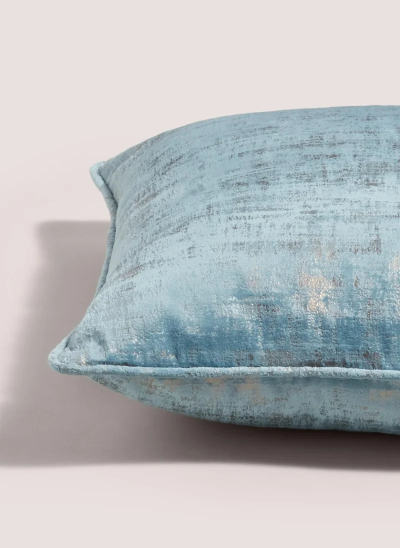 ماتلان Blue Foil Velvet Cushion